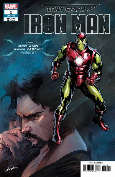 Tony Stark Iron Man (2018) #1 (Classic Armor Variant)