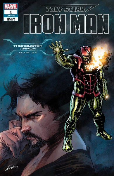 Tony Stark Iron Man (2018) #1 (Thorbuster Armor Variant)