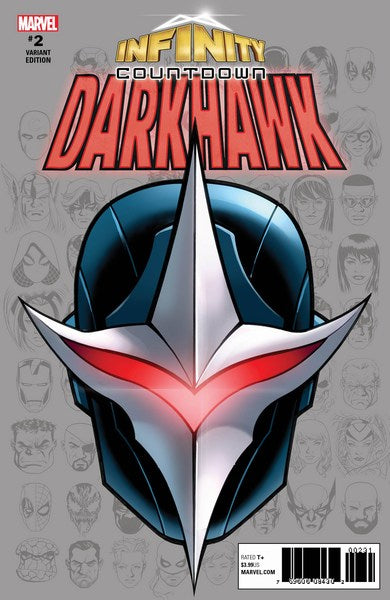 Infinity Countdown Darkhawk (2018) #2 (Mckone Headshot Variant)
