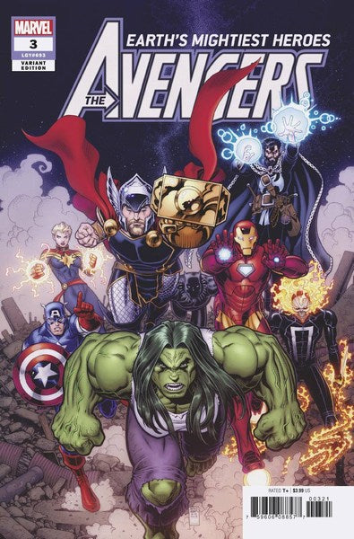 Avengers (2018) #3 (1:25 Art Adams Variant)