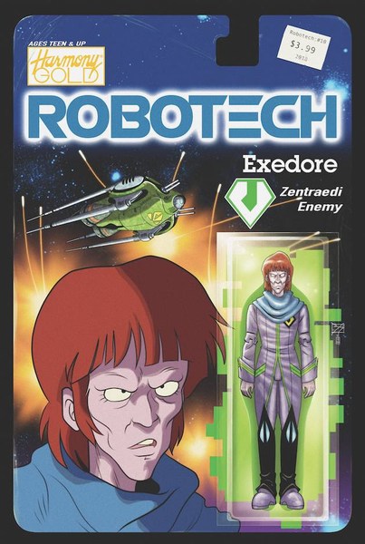 Robotech (2017) #10 (Cover B Action Figure Variant)
