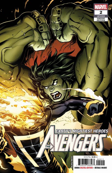 Avengers (2018) #2 (2nd Print McGuinness Variant)