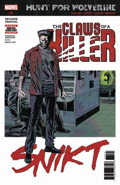 Hunt For Wolverine Claws of Killer (2018) #1 (2nd Print Guice Variant)