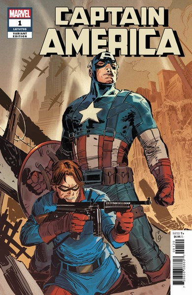 Captain America (2018) #1 (Garney Variant)