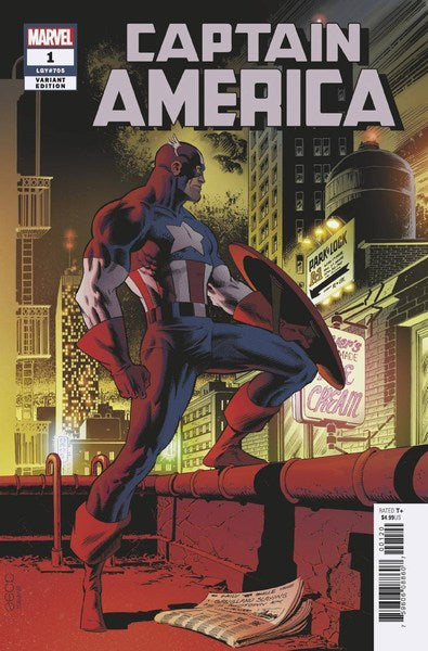 Captain America (2018) #1 (Zeck Variant)
