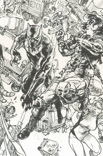 Civil War II (2016) #7 (Gi B&W Virgin Connecting H Variant)