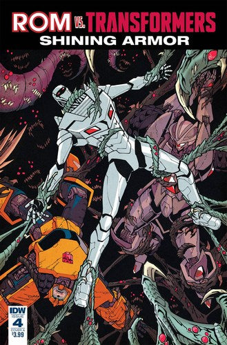 Rom Vs Transformers Shining Armor (2017) #4 (Cover A Milne)