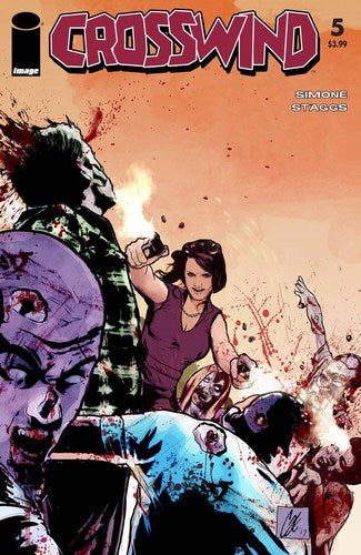 Crosswind (2017) #5 (Cover C Walking Dead #54 Tribute Variant)
