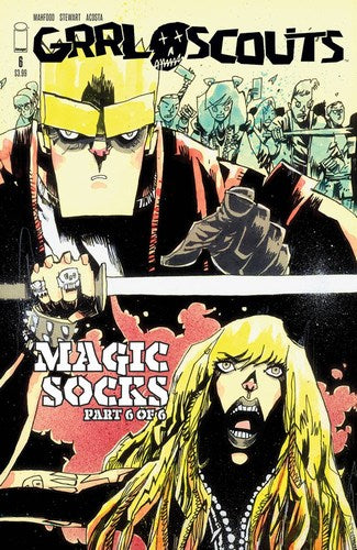 Grrl Scouts Magic Socks (2017) #6 (Walking Dead #158 Tribute Variant)