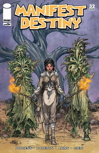Manifest Destiny (2013) #32 (Cover B Walking Dead #19 Tribute Variant)