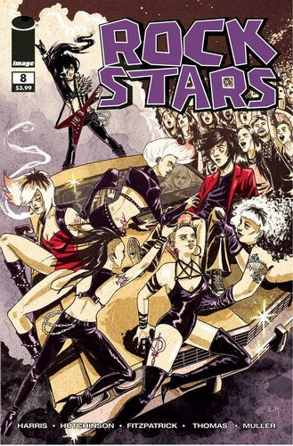 Rockstars (2016) #8 (Cover B Walking Dead #59 Tribute Variant)