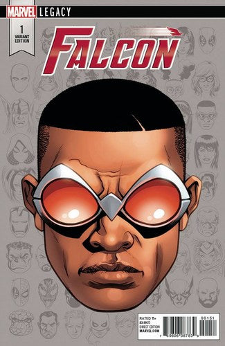 Falcon (2017) #1 (Mckone Legacy Headshot Var Legacy)