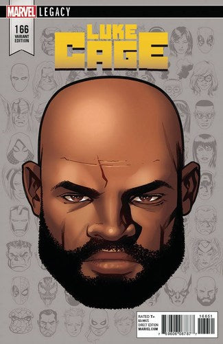 Luke Cage (2017) #166 (1:10 Mckone Legacy Headshot Var Legacy)