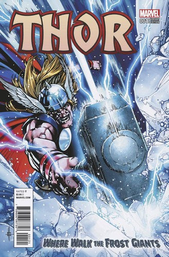 Thor Where Walk The Frost Giants (2017) #1 (Howard Variant)