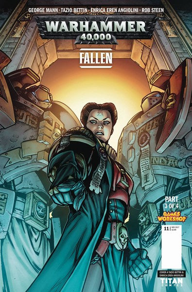 Wahammer 40000 Fallen (2017) #3 (Cover A Bettin)