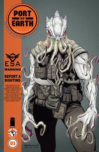 Port of Earth (2017) #1 (Cover B Dragotta)