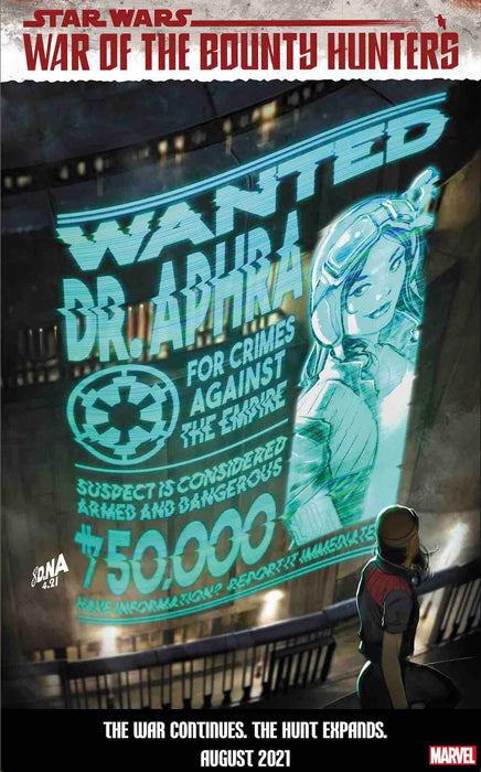 STAR WARS DOCTOR APHRA #13 WANTED POSTER VAR WOBH