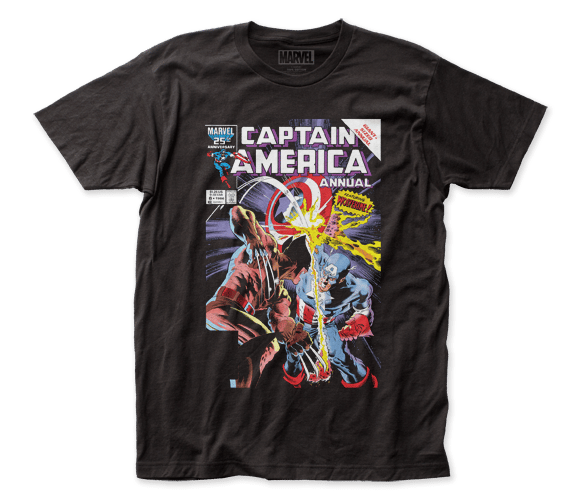 Captain America vs Wolverine Unisex T-Shirt
