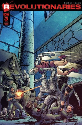 Revolutionaries (2016) #3 (Subscription Variant)