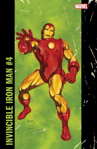 Invincible Iron Man (2016) #4 (Jusko Corner Box Variant)