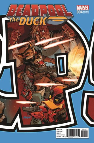Deadpool the Duck (2016) #4 (Connecting D Variant)