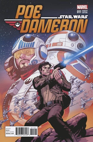Star Wars Poe Dameron (2016) #11 (1:25 Brown Variant)