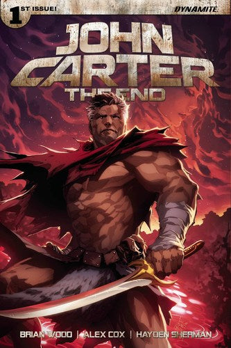 John Carter The End (2017) #1 (Cover E Tan Exc Subscription Variant)