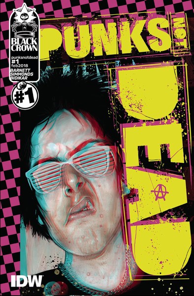 Punks Not Dead (2018) #1 (Cover A Simmonds)