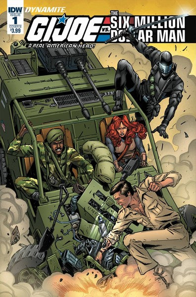 GI Joe Vs Six-Million Dollar Man (2018) #1 (Cover B Gallant)