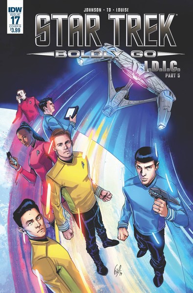 Star Trek Boldly Go (2016) #17 (Cover B Ossio)