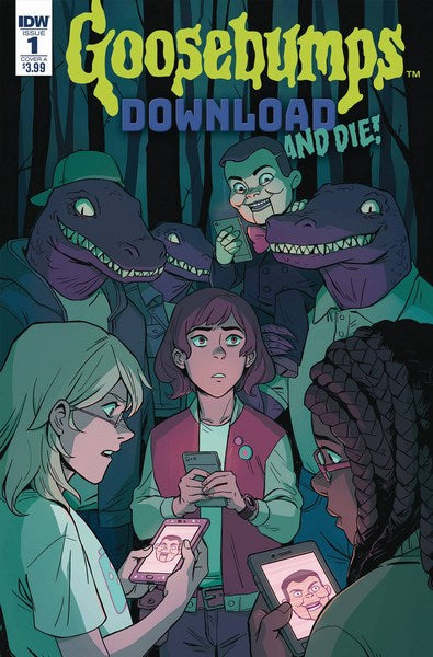 Goosebumps Download & Die (2018) #1 (Cover A Wong)
