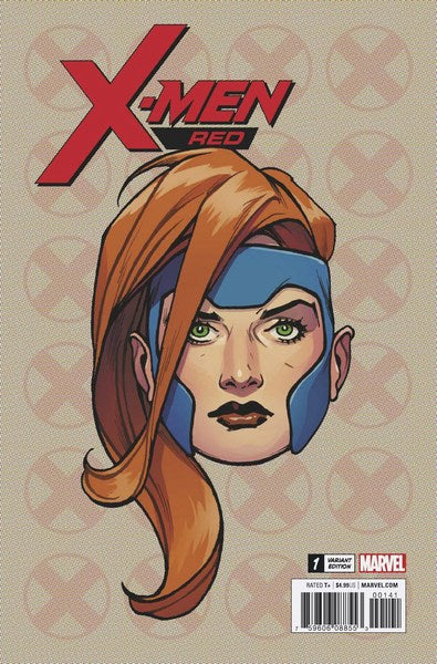 X-Men Red (2018) #1 (1:10 Charest Legacy Headshot Var Leg)