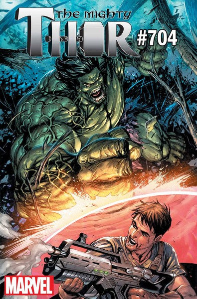 Mighty Thor (2017) #704 (Hulk Var Leg)