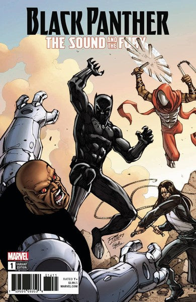 Black Panther Sound & Fury (2018) #1 (Lim Variant)