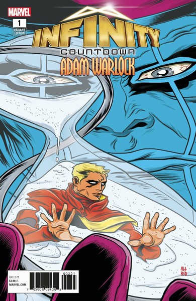 Infinity Countdown Adam Warlock (2018) #1 (Allred Variant)