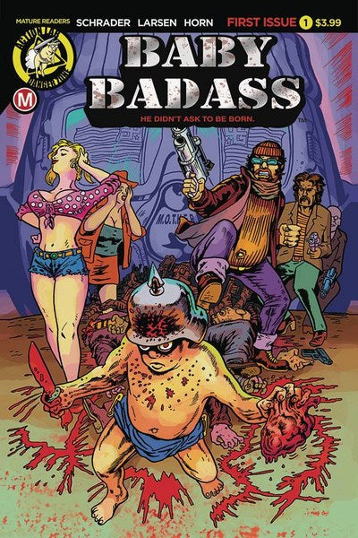 Baby Badass (2018) #1 (Cover A Larsen)