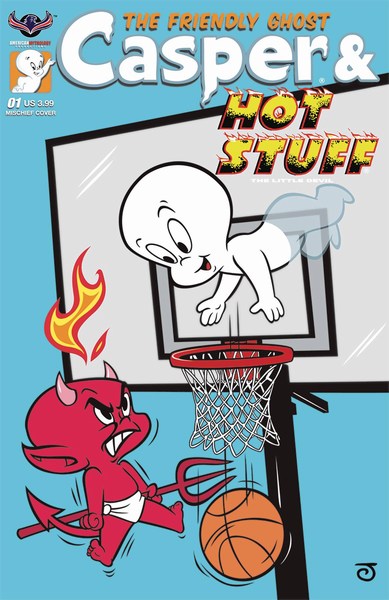 Casper and Hot Stuff (2018) #1 (Scherer Mischief Cover)