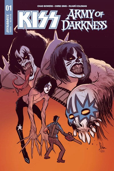 Kiss Army of Darkness (2018) #1 (Cover A Strahm)
