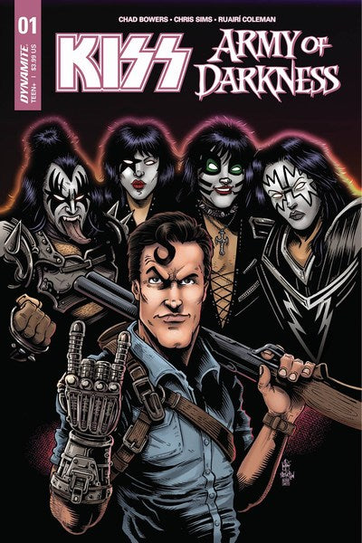 Kiss Army of Darkness (2018) #1 (Cover C Haeser)