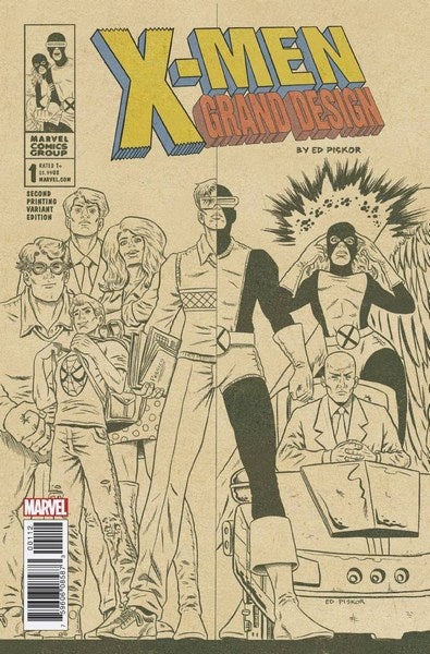 X-Men Grand Design (2017) #1 (2nd Print Piskor Variant)