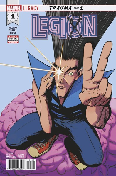 Legion (2018) #1 (2nd Print Rodriguez Variant)