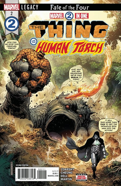 Marvel Two-In-One (2017) #2 (2nd Print Cheung Variant)