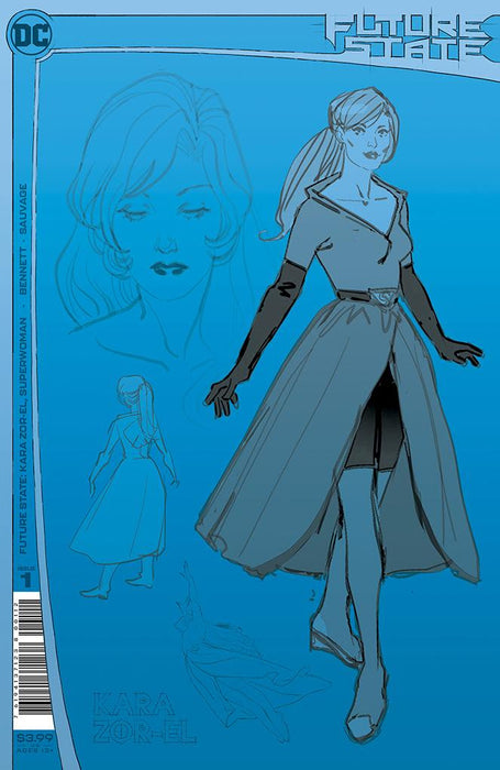 FUTURE STATE KARA ZOR-EL SUPERWOMAN #1 (OF 2) 2ND PRINT DESIGN VARIANT