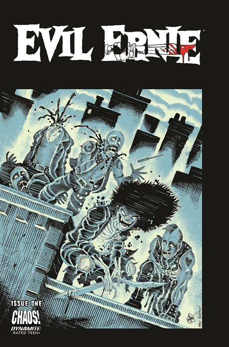 EVIL ERNIE #1 CVR J BONUS VAR: KEN HAESER "TMNT" HOMAGE