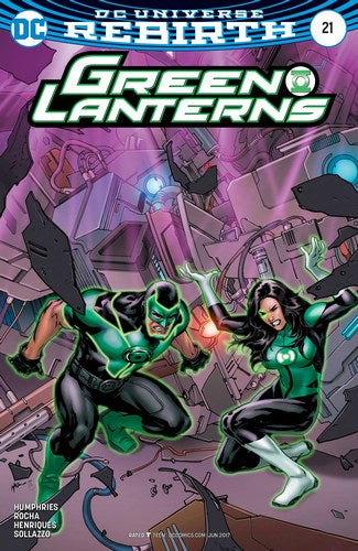 Green Lanterns (2016) #21 (Variant)