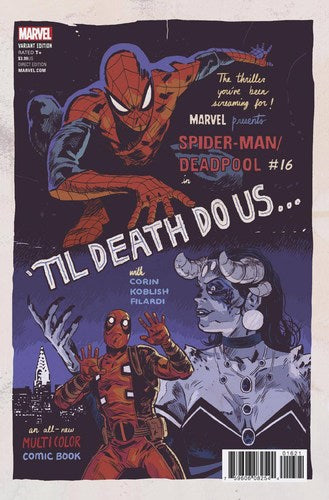 Spider-Man Deadpool (2016) #16 (Walsh Poster Variant)