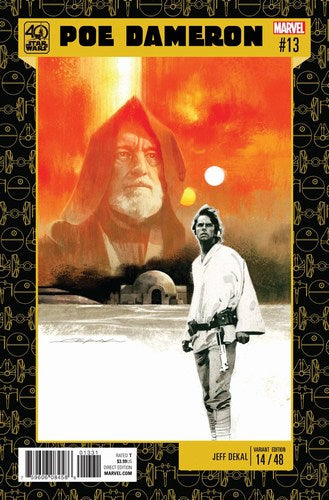 Star Wars Poe Dameron (2016) #13 (Star Wars 40Th Anniversary Variant)