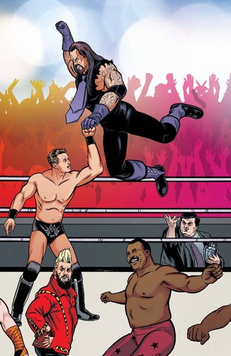 WWE (2016) #4 (Unlock Royal Rumble Connecting Variant)