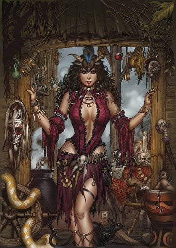 Grimm Fairy Tales Day of the Dead (2017) #4 (Cover C Krome)