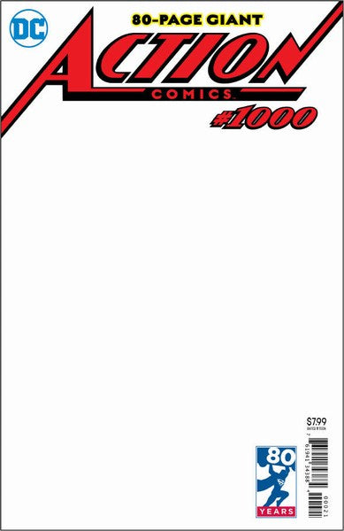 Action Comics (2016) #1000 (Blank Var Ed)